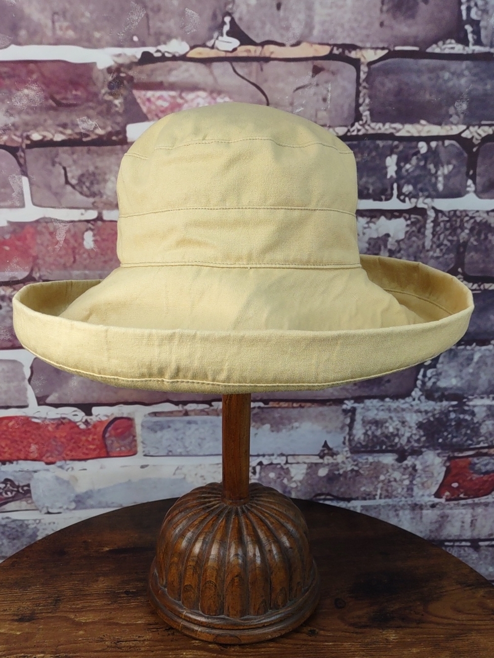 Wide Brim Cotton Sun Hat